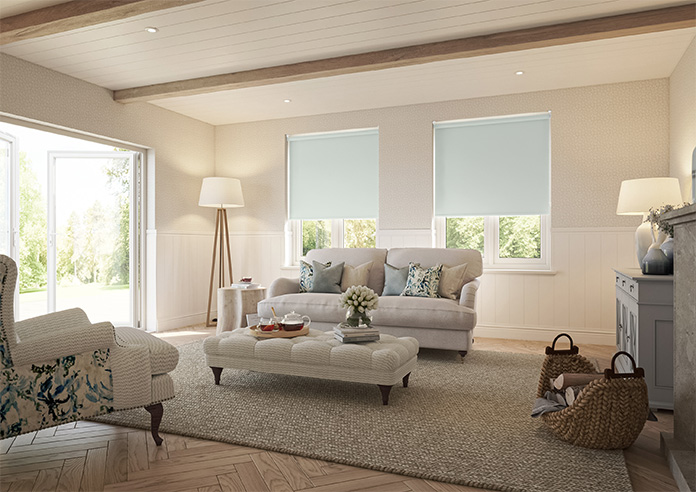 Palermo (Blackout), Light Grey - Roller Blind - Image 7